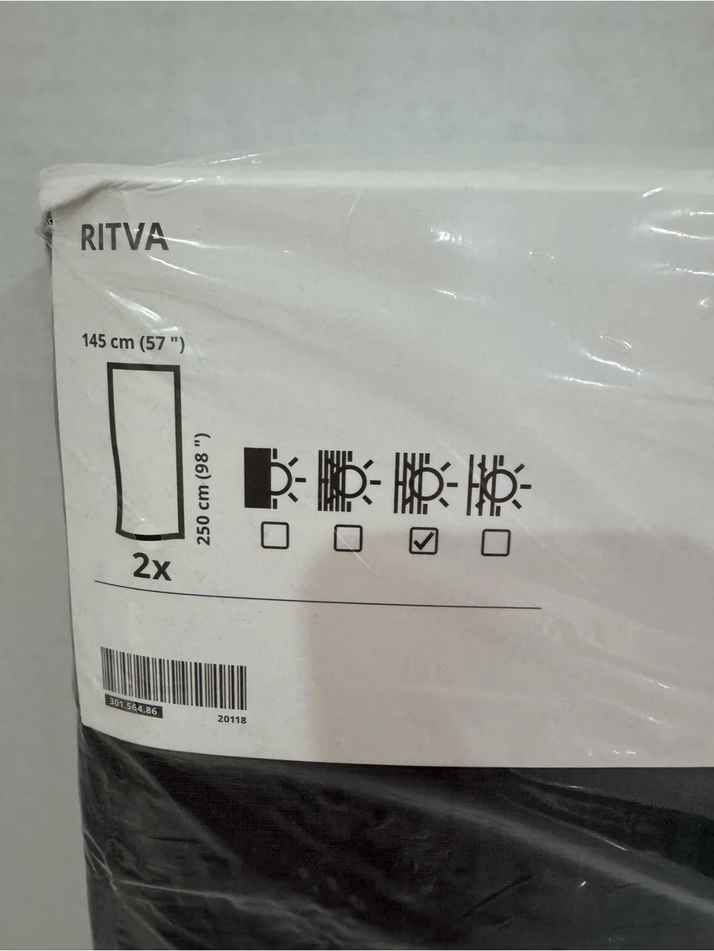 IKEA ritva drapes